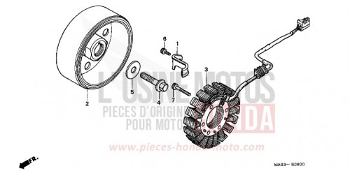 GENERATRICE CBR900RRX de 1999